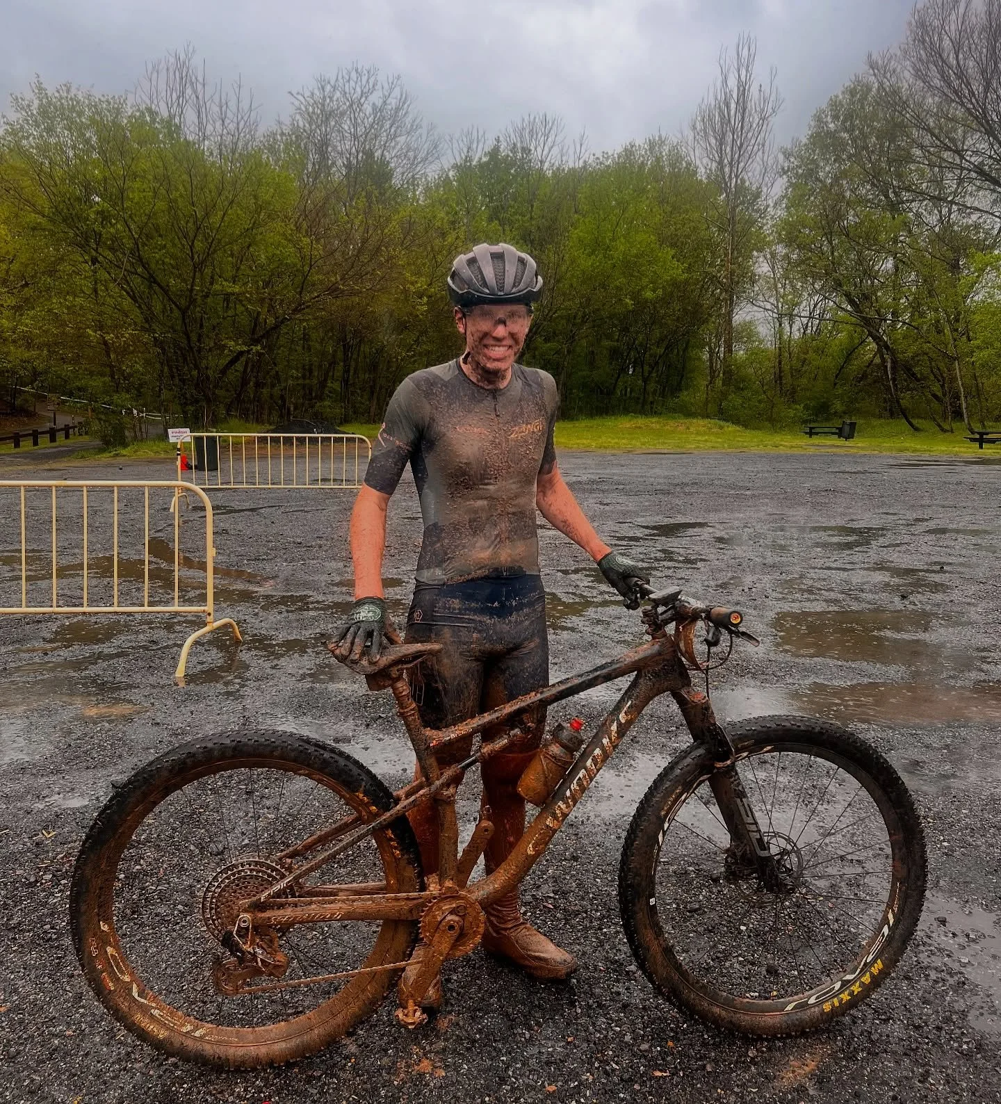 Well Danville didn&rsquo;t go to plan.

Mechanicals and crashes set me back this weekend. Learned from the misfortunes for the future. 
P14 STXC and P30 XCO (passed 40 racers after being dead last in crash)

@zangibikes @zangibikeracing 
@esigrips 
@
