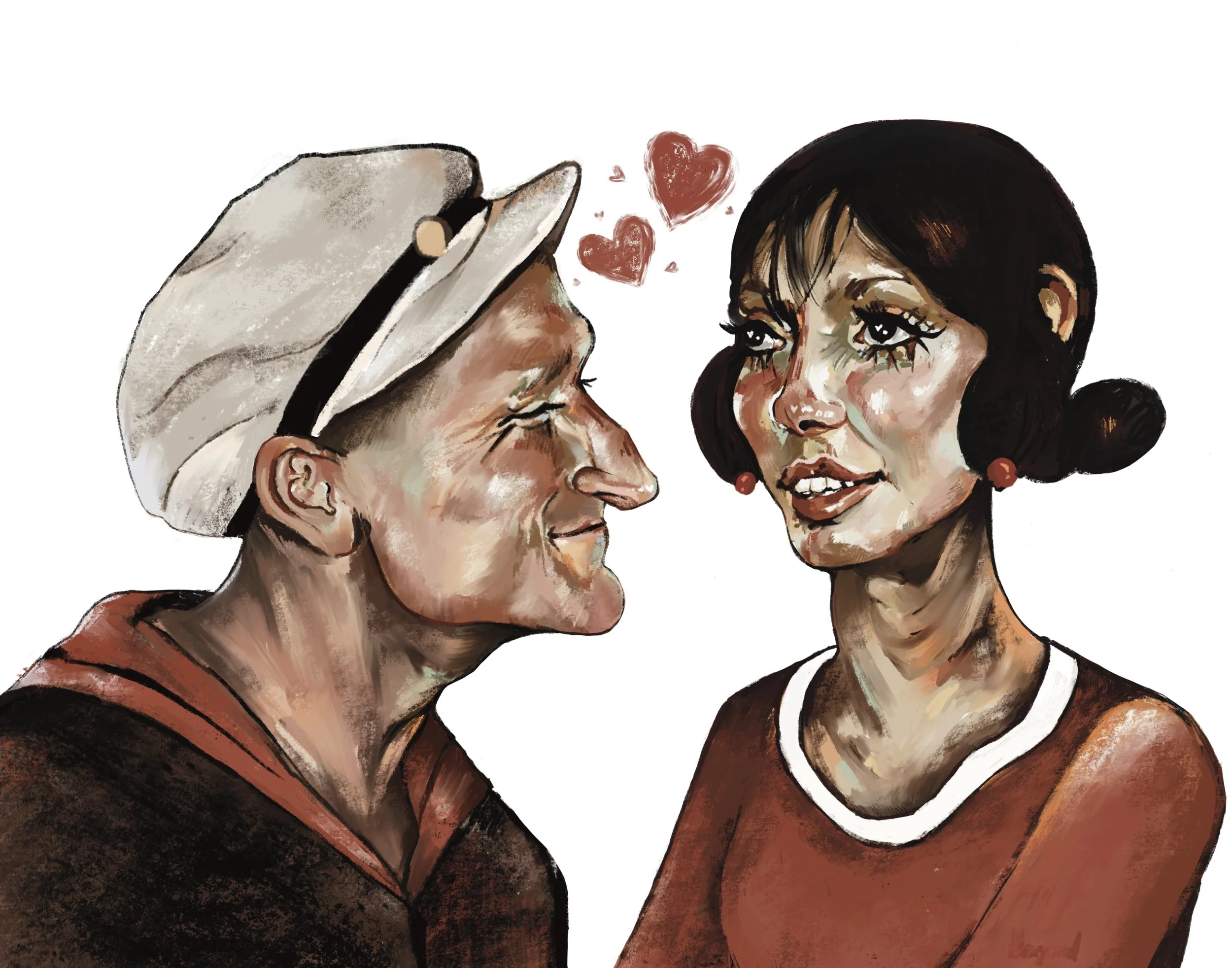 "Popeye" 2026,
Digital Illustration