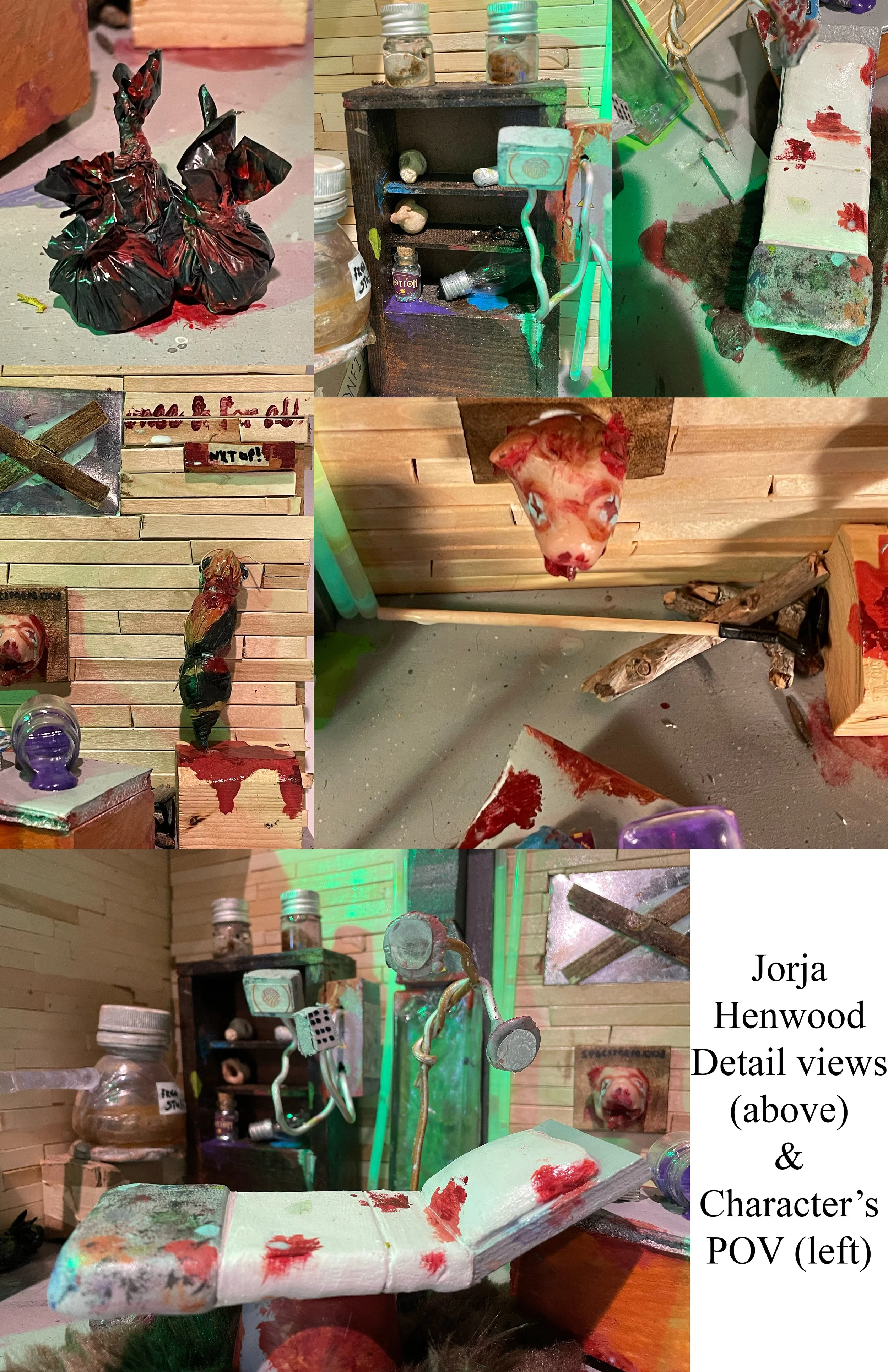 Professor Y's Lair (detailed view), 2025.