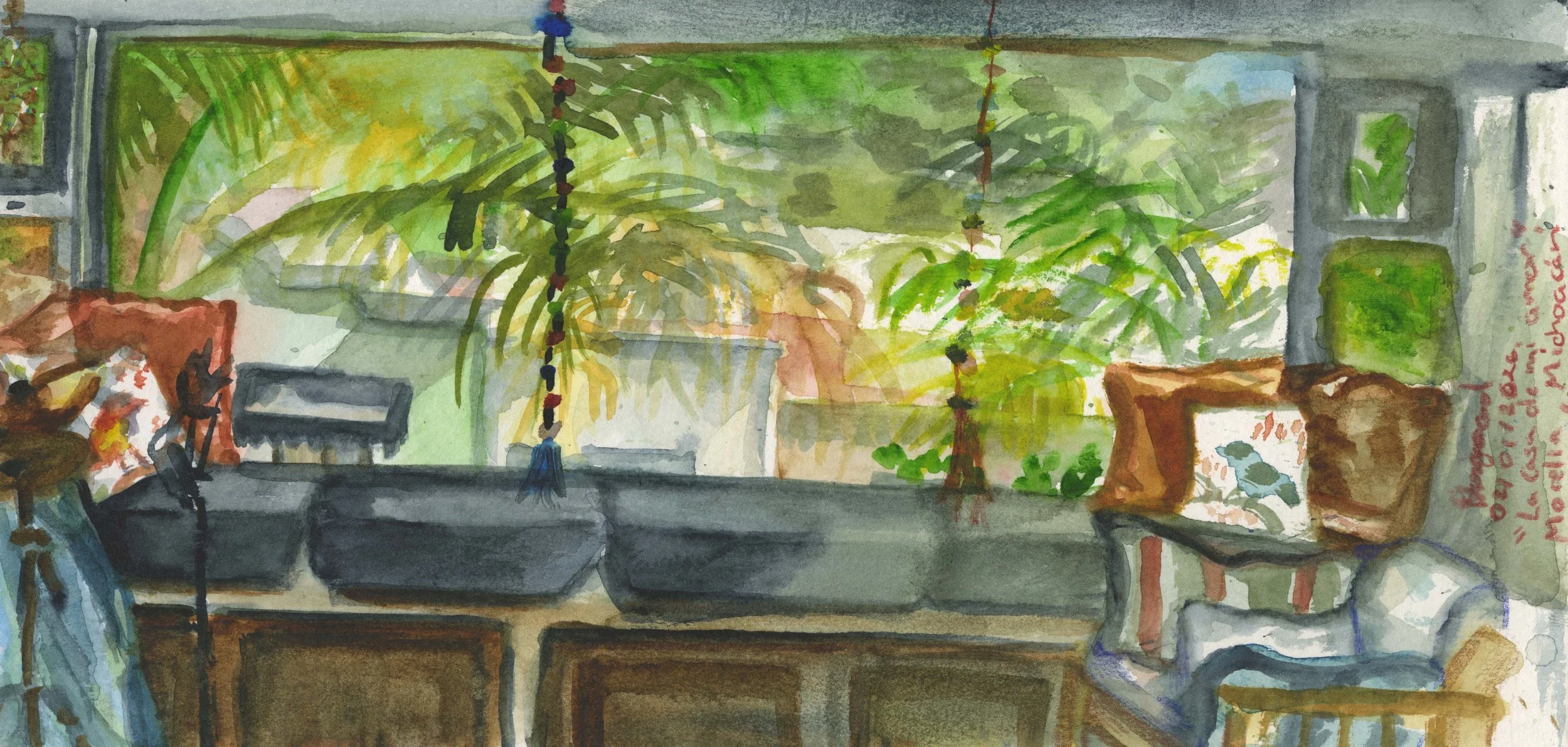 
Watercolour on watercolour paper