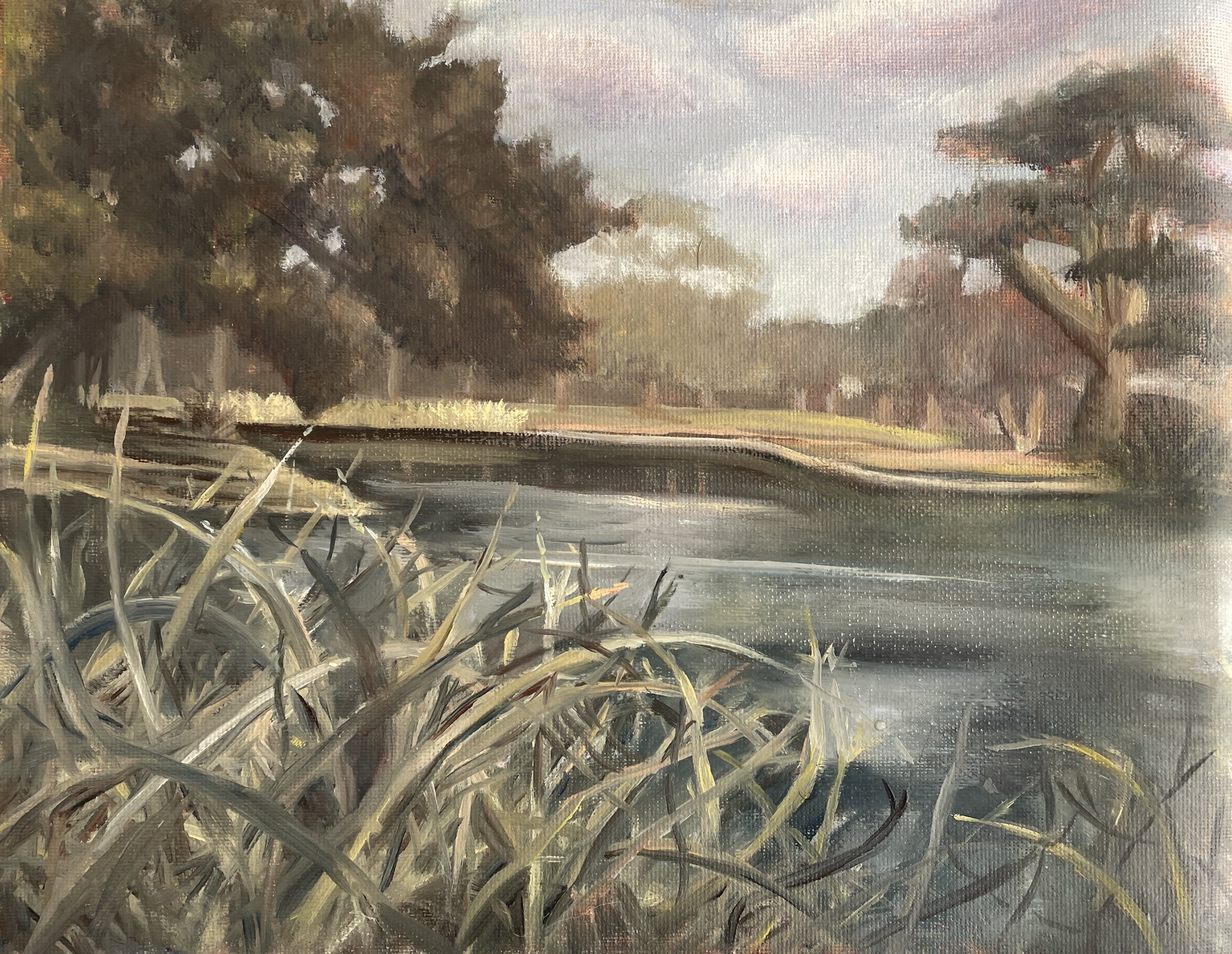 "Overcast" 2026,
Oil on canvas