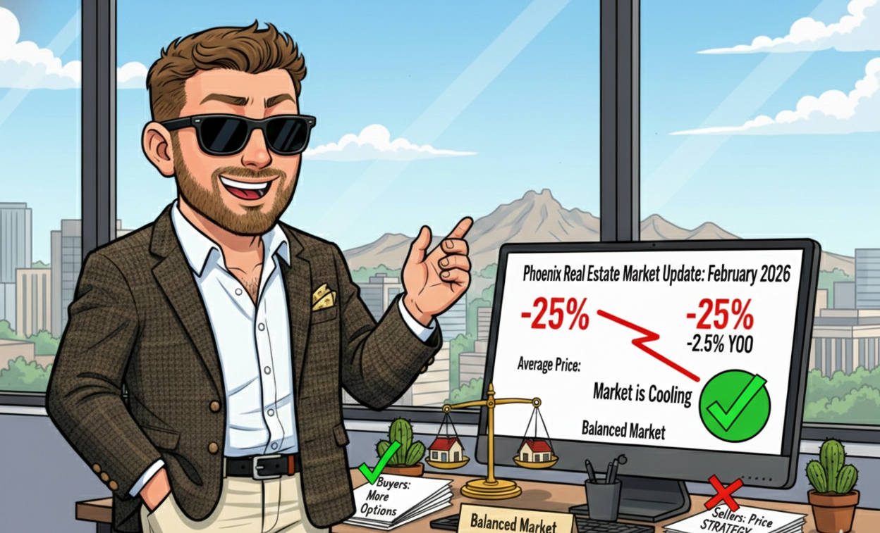 Phoenix Real Estate Reset: January 2026 Data Shows a Cooler, Calmer Market