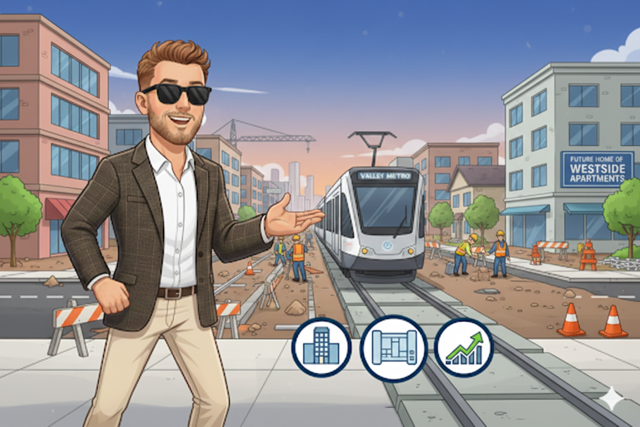 Phoenix Approves Indian School Road for West Light Rail Expansion-Implications for West Phoenix and Maryvale Real Estate