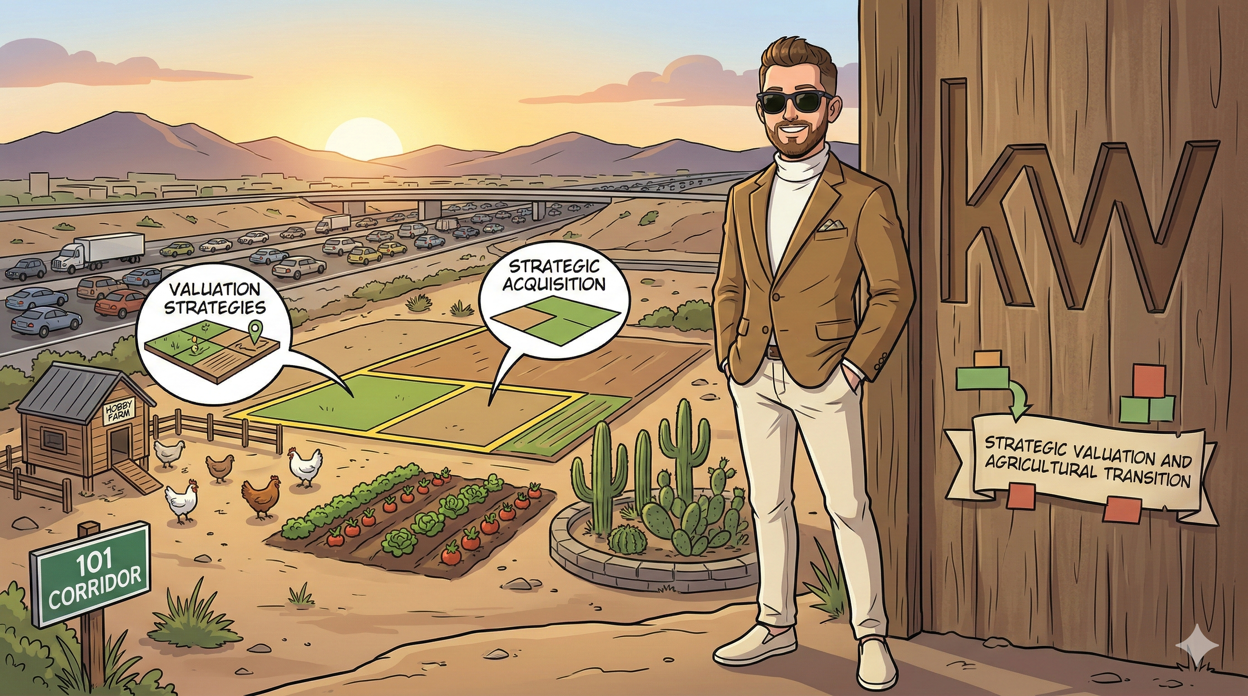 Strategic Valuation and Agricultural Transition: Navigating Hobby Farm Acquisitions in the North Phoenix Loop 101 Corridor