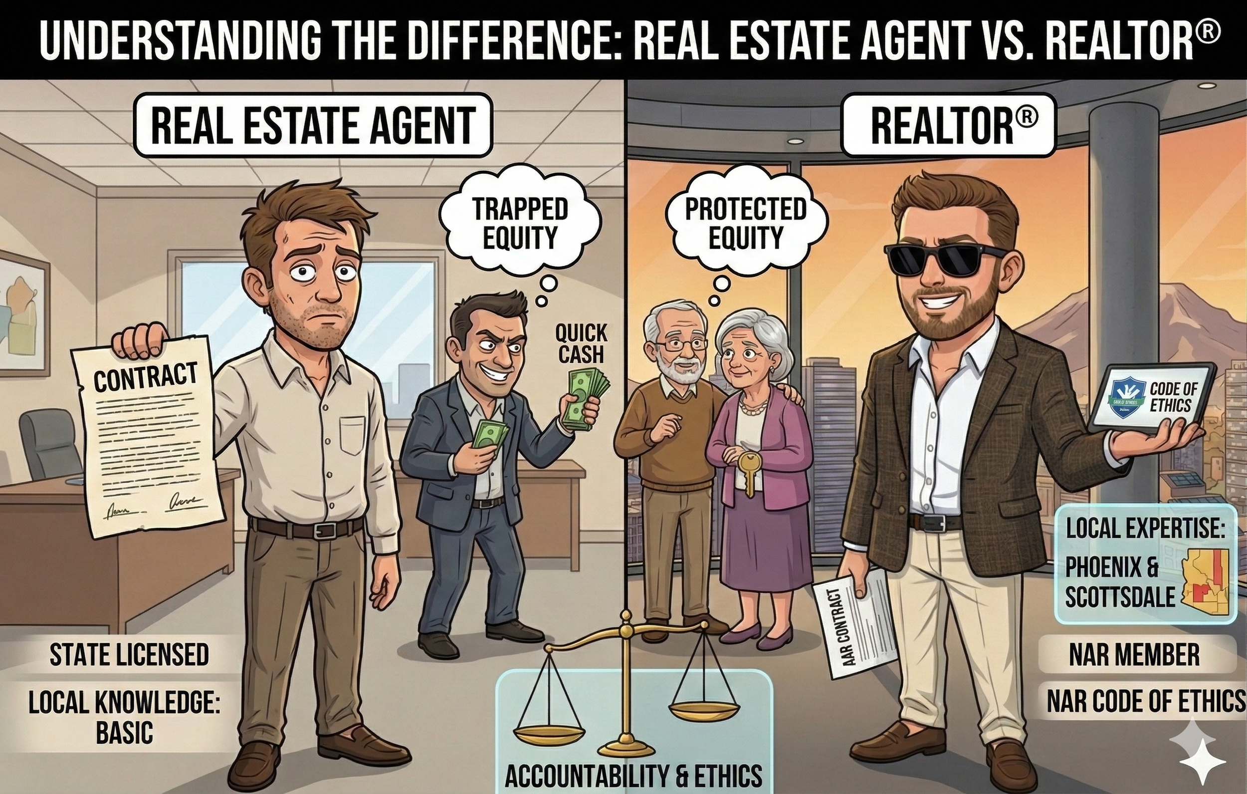 Understanding the Difference: Real Estate Agents and Realtors Explained