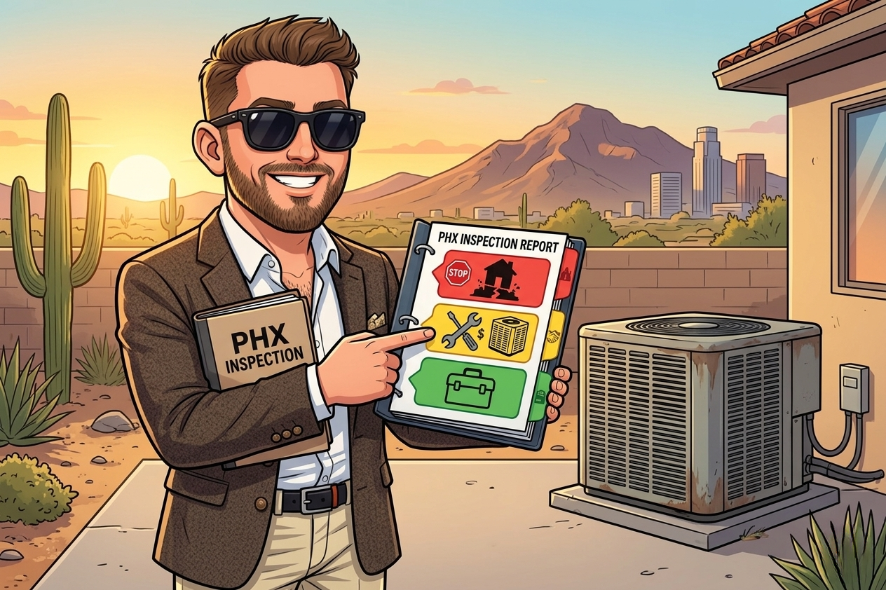 Phoenix Home Inspection: How to Read Your Report Without Panic