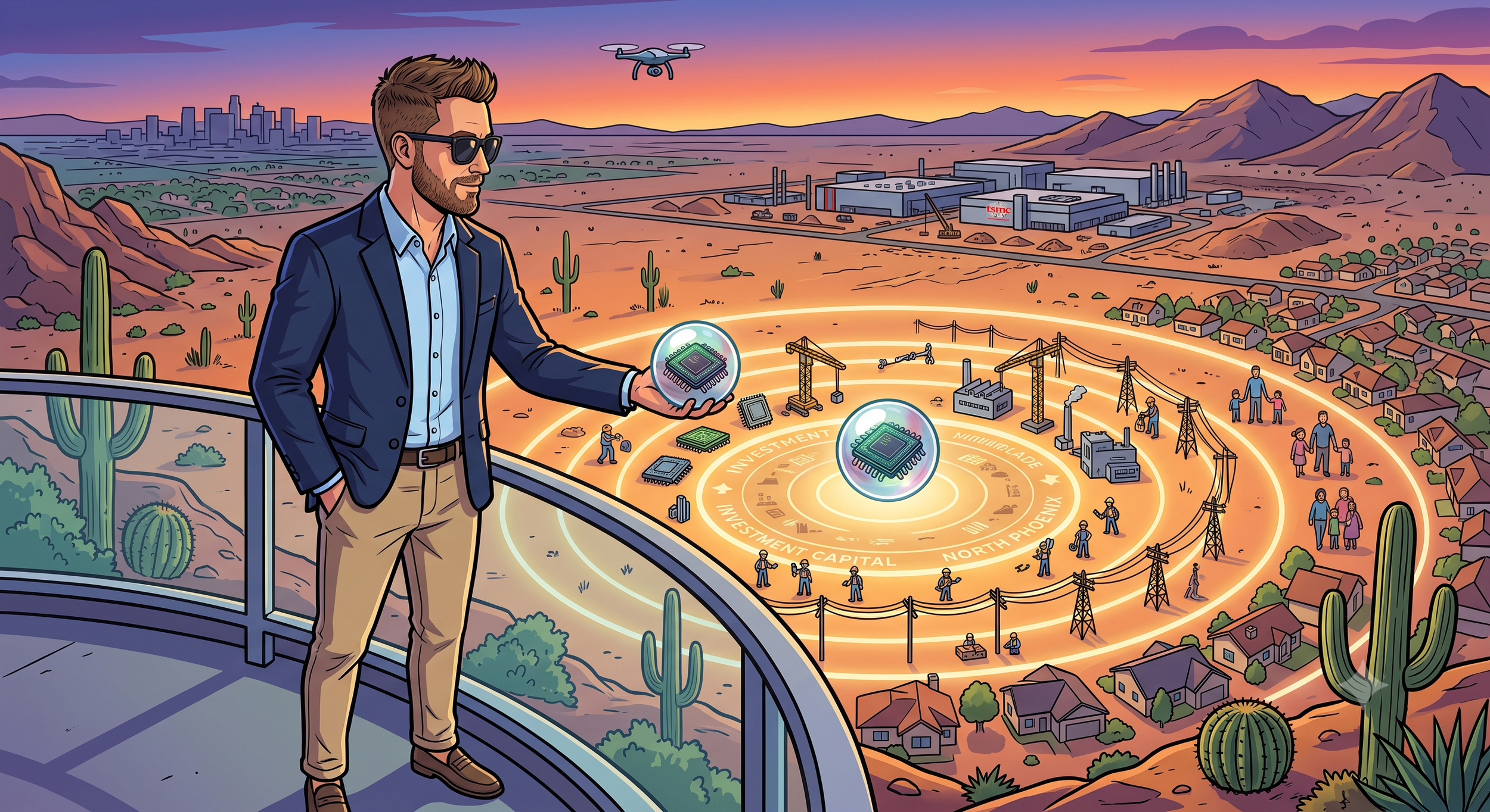 What an $88M Land Auction Near TSMC Tells Us About North Phoenix's Next Decade