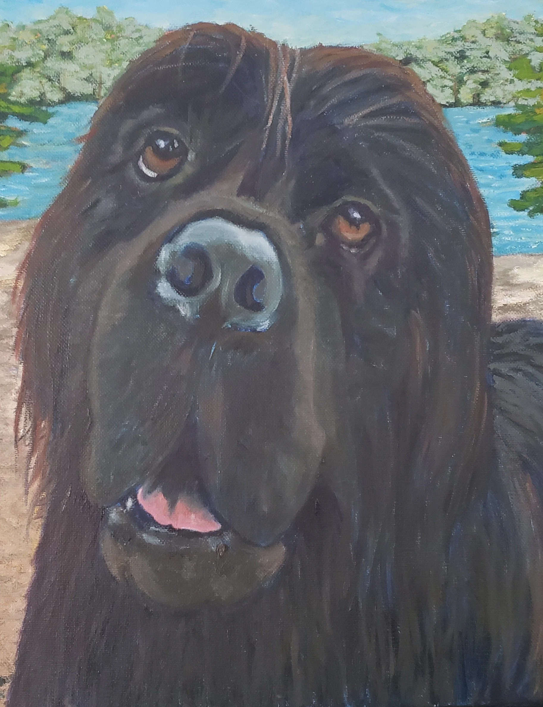Hamish, oil.