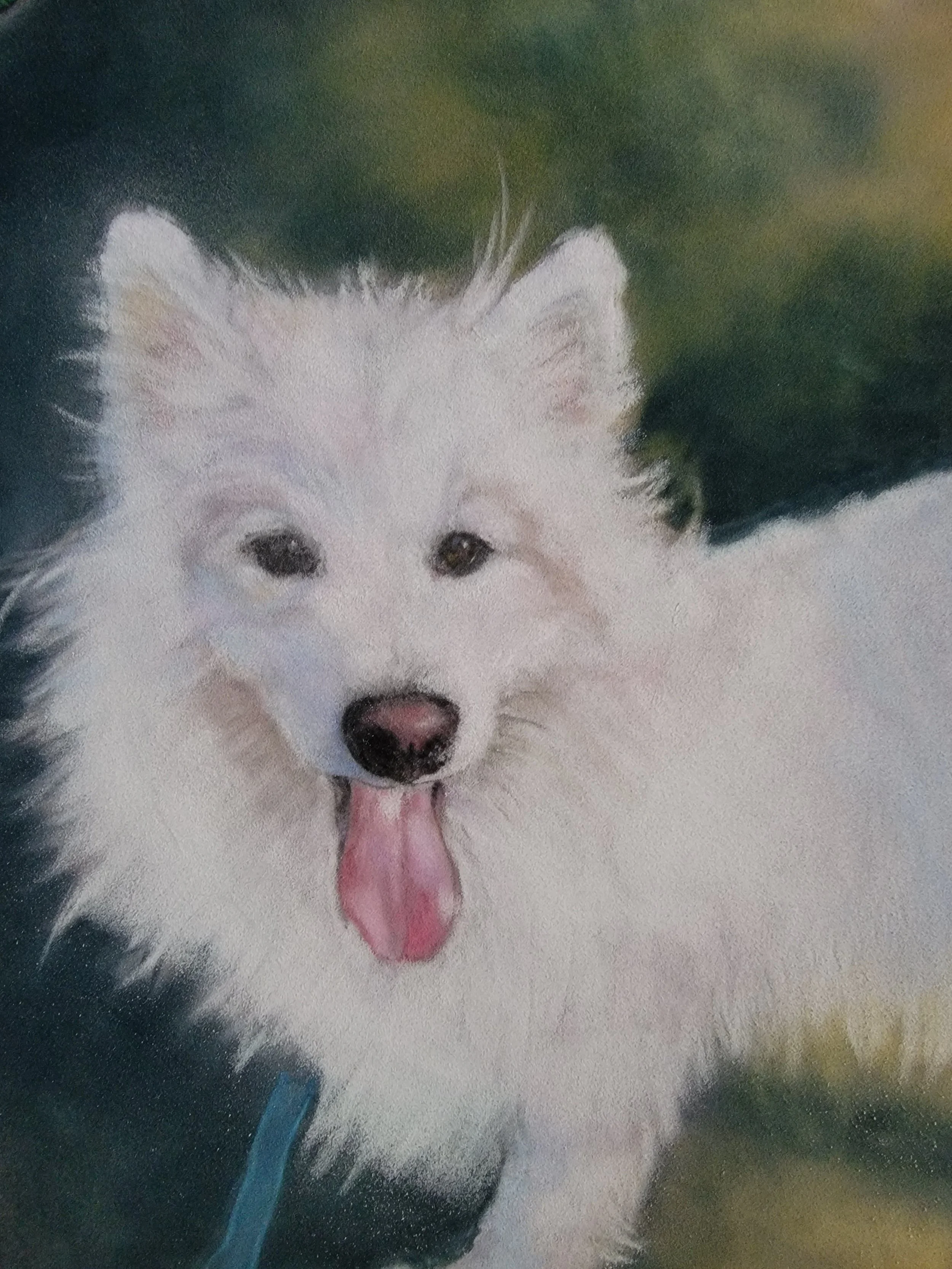 Elsa, pastel.