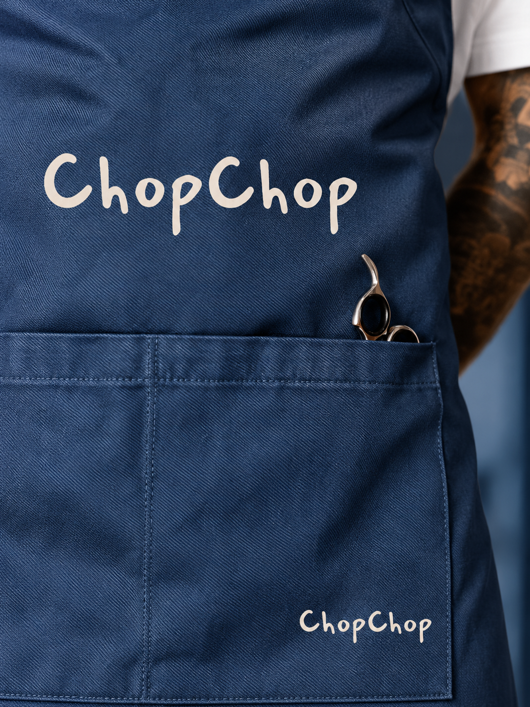 ChopChop Denim Barber Apron.png