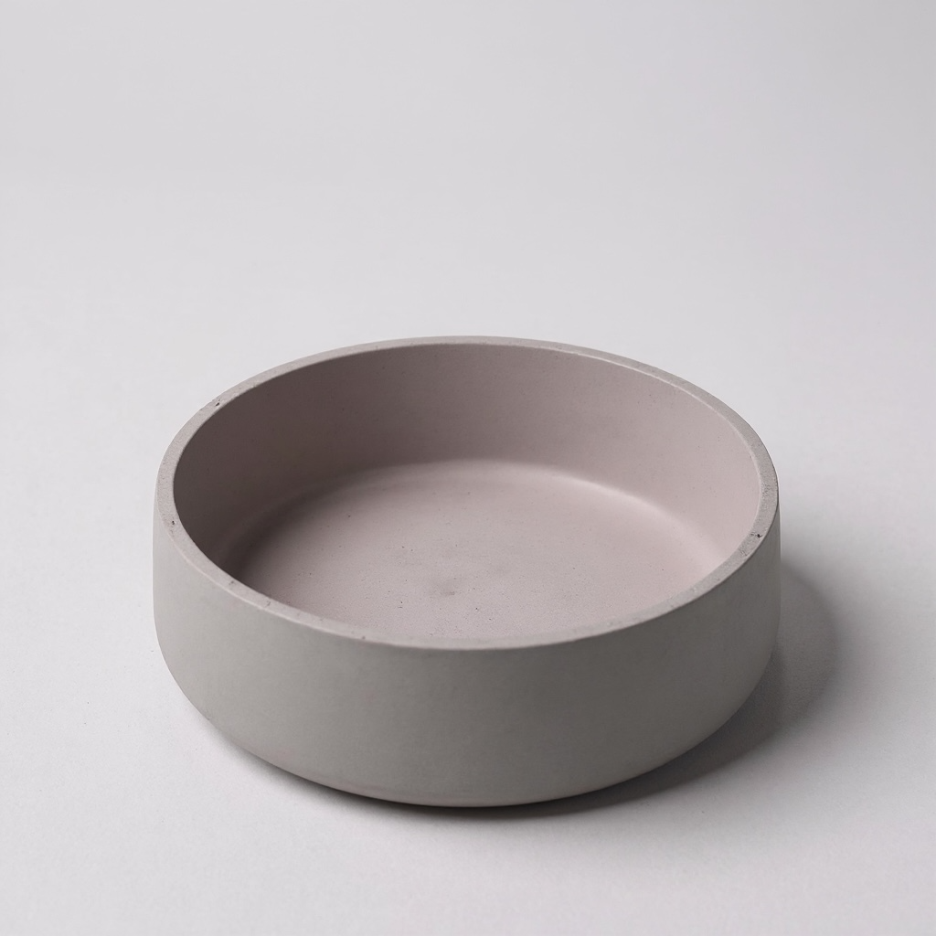 4.5” Minimalist Concrete Bowl