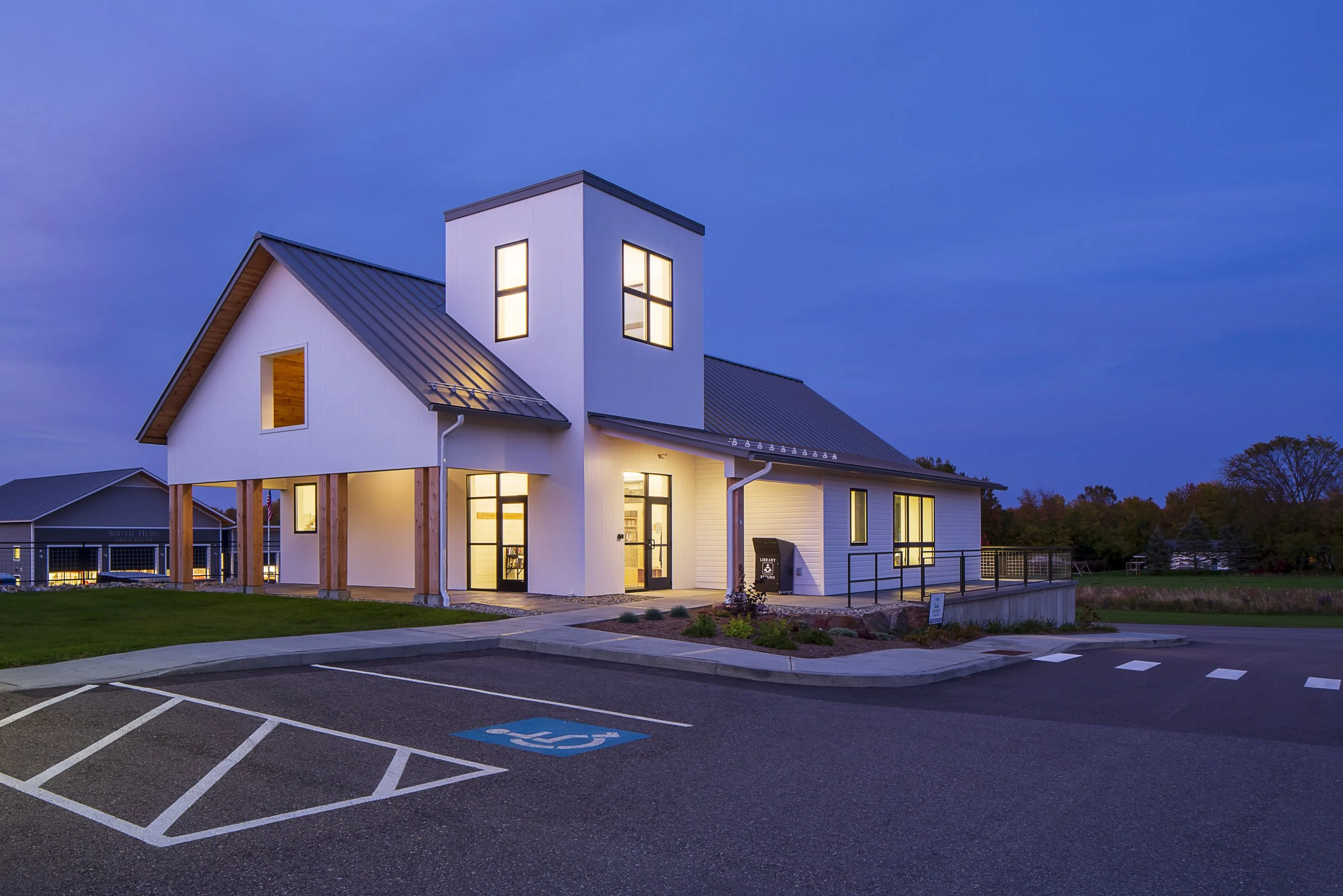 Modern Town Building: The Worthen Library