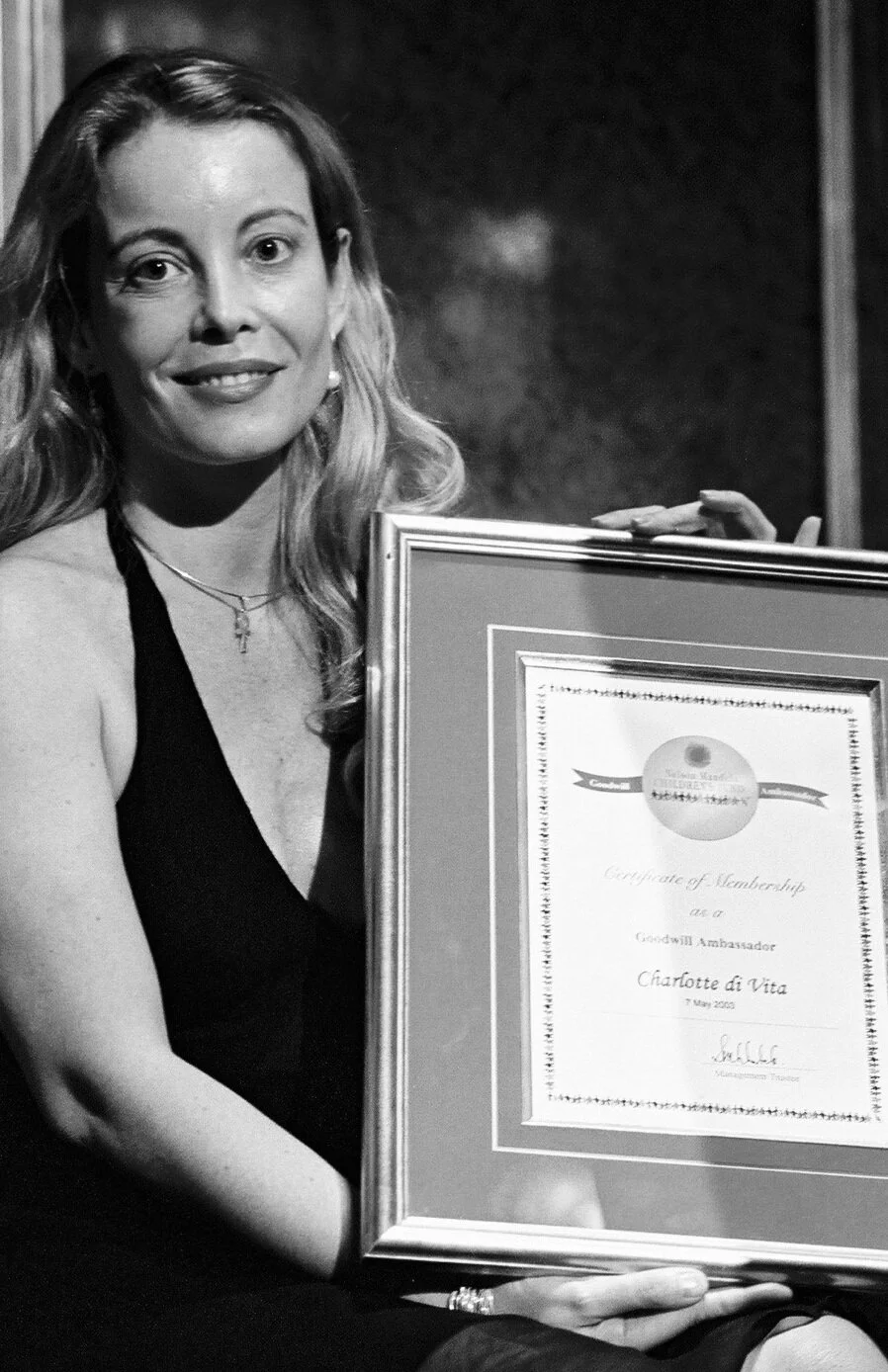 Goodwill Ambassador for the Nelson Mandela Children’s Fund.