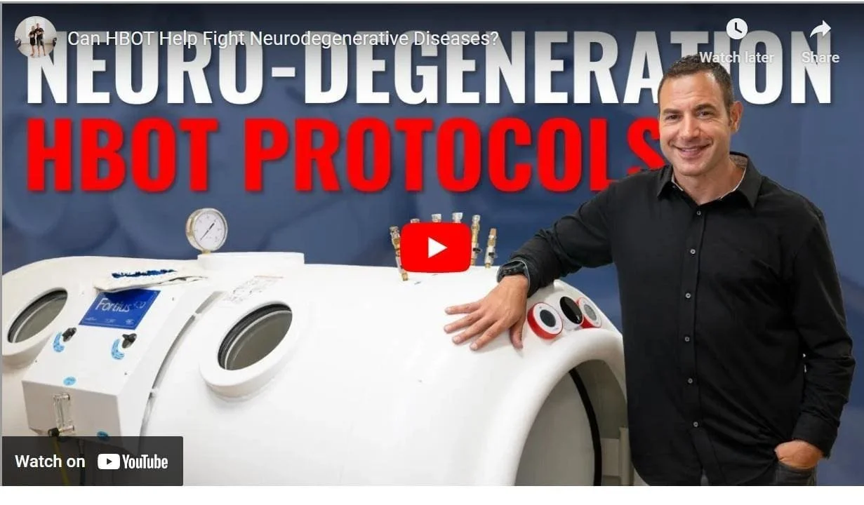 Can HBOT Help Fight Neurodegenerative Diseases?