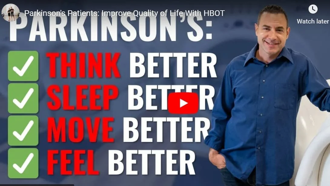 Parkinson's Patients: Improve Quality of Life With HBOT