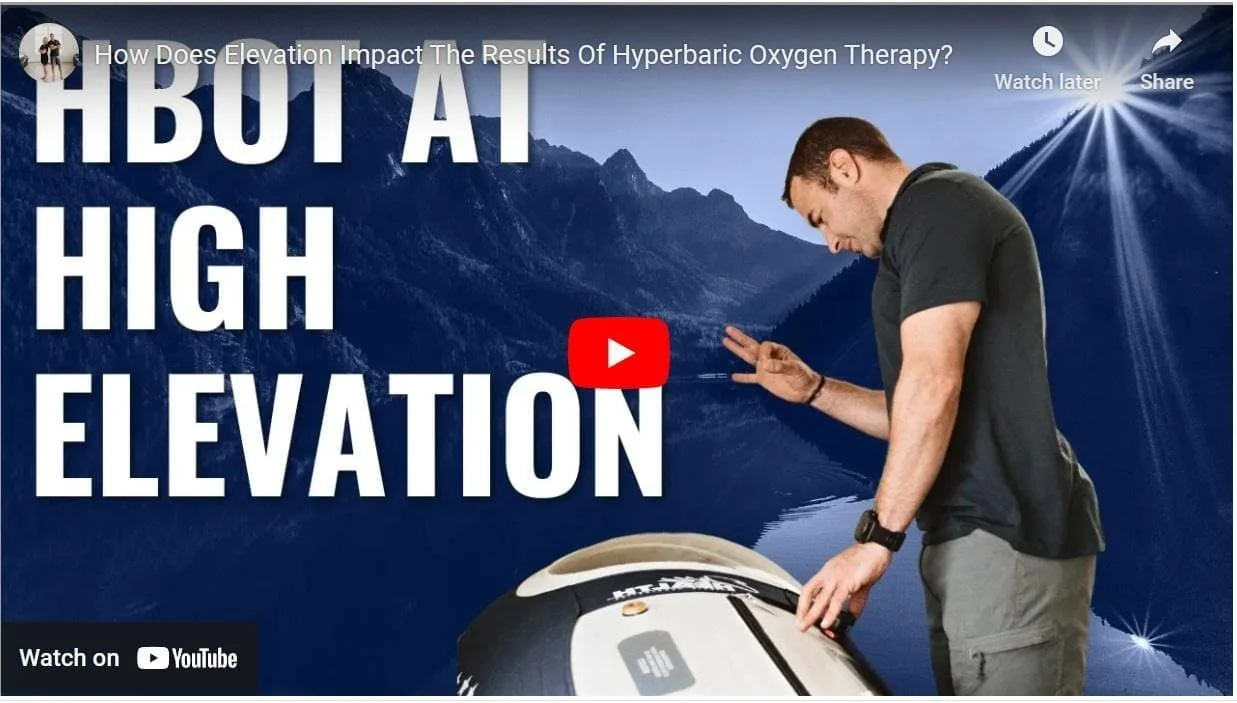 How Does Elevation Impact The Results Of Hyperbaric Oxygen Therapy?