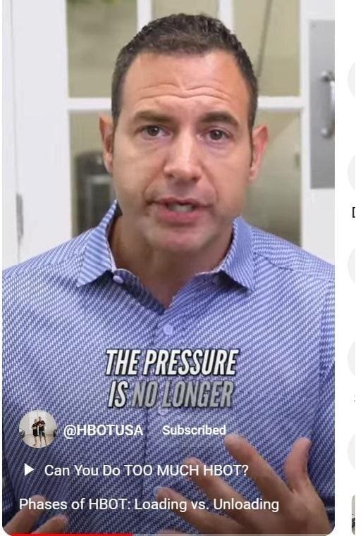 Loading and Unloading Phases of HBOT