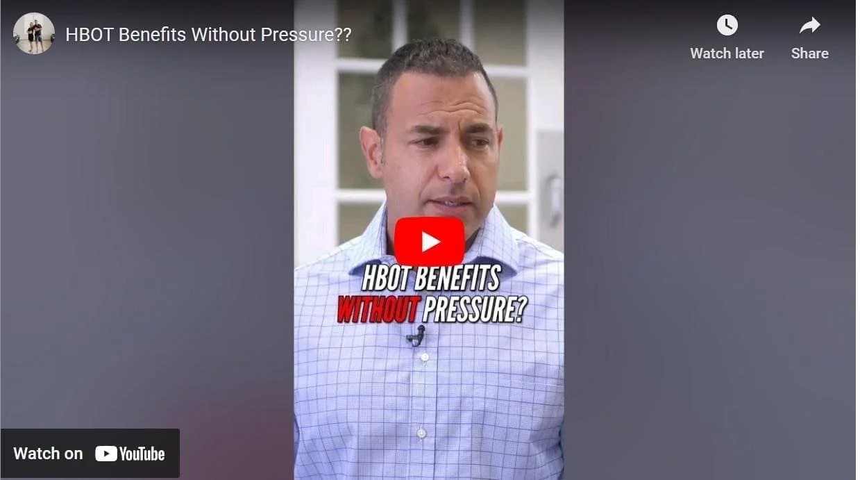 Can you just Breath Oxygen and Get the Same Results as HBOT?