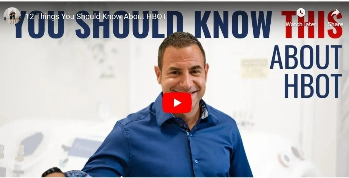 12 Things You Should Know About HBOT