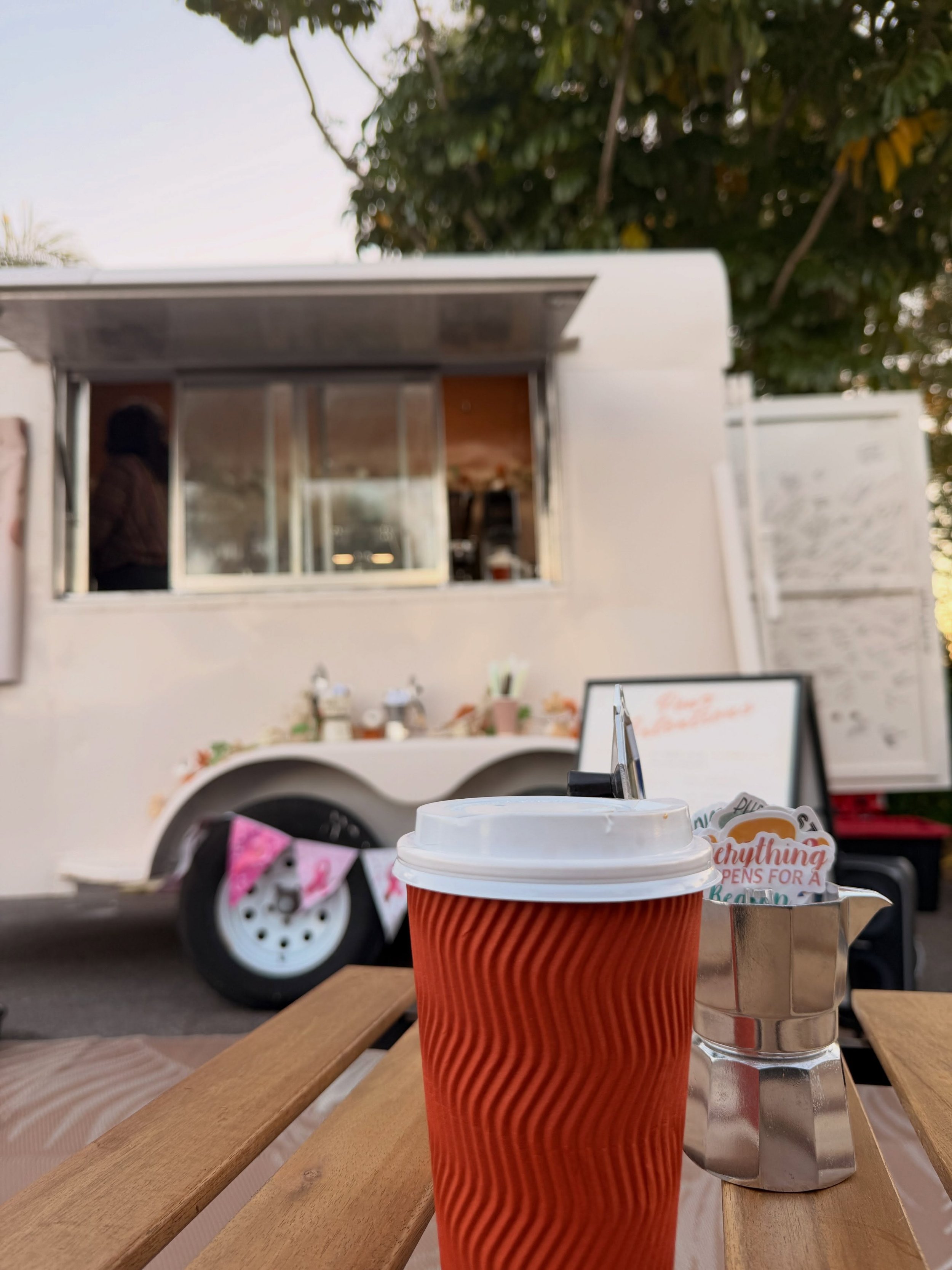 A beautiful day calls for coffee by the water! ☀️☕ Come see Pour Intentions at Little Harbor in Sunset&rsquo;s parking lot.

Thursday&ndash;Sunday, 7 a.m.&ndash;1 p.m. Come sip with us!