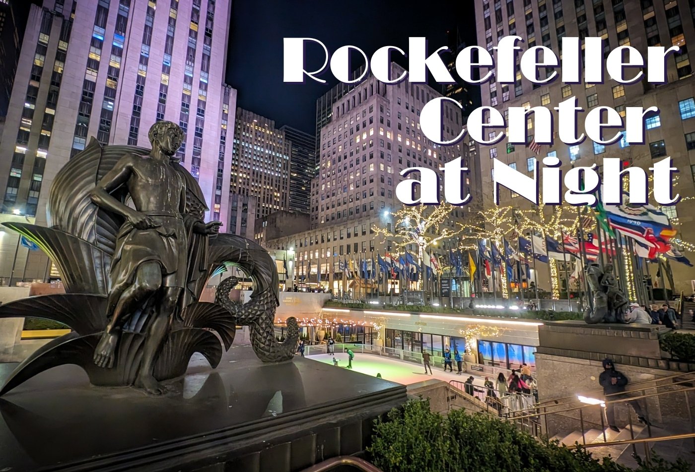 New York City: Rockefeller Center at Night
