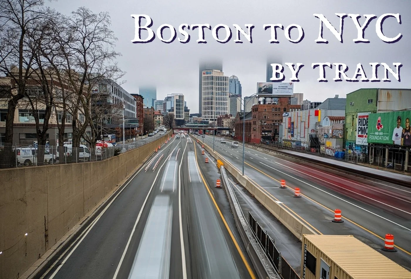 Boston to New York City by Train