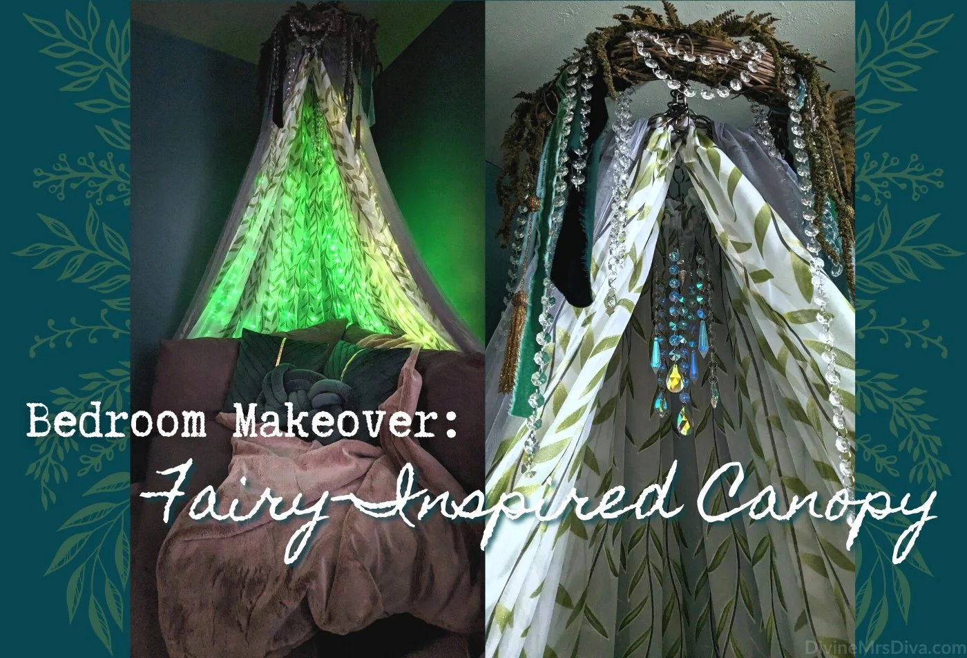 Bedroom Makeover: Fairy-Inspired Canopy DIY