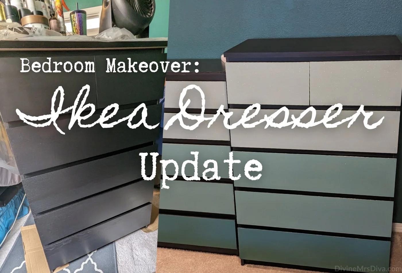 Bedroom Makeover:  Ikea Dresser Update