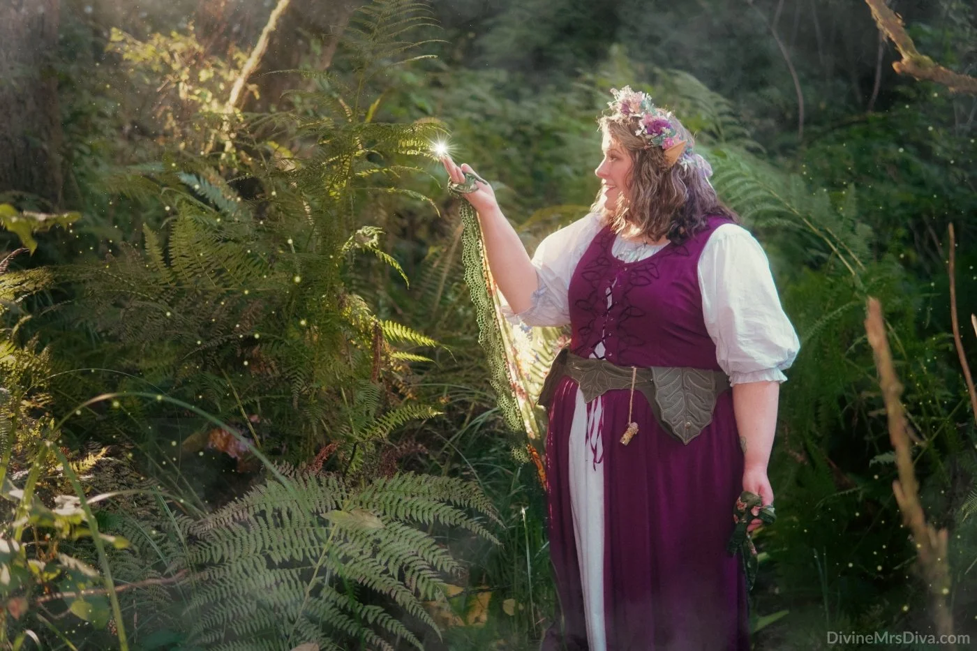 An Elf's Magical Journey: Plus Size Cosplay & Short Story