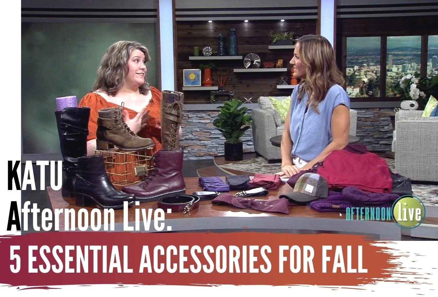 KATU Afternoon Live: 5 Essential Accessories For Fall
