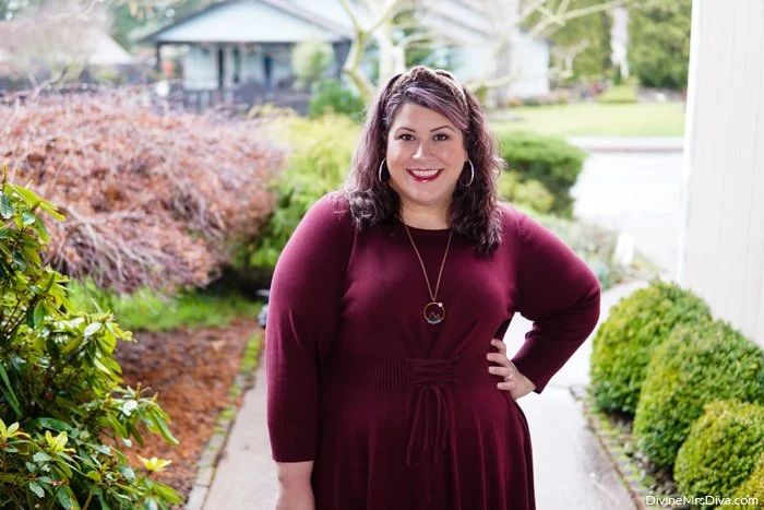 What I Wore:  Sweater Dress Weather