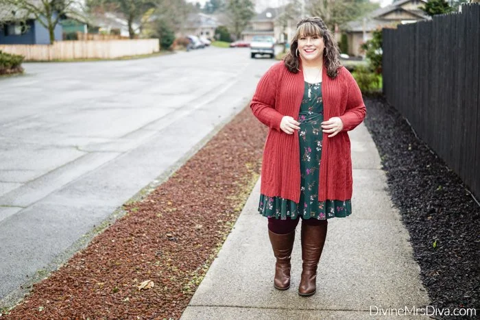 What I Wore: The Long Cardigan Trend