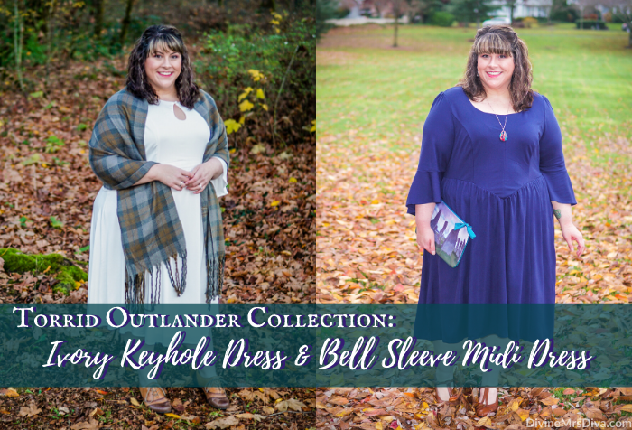 Torrid Outlander Collection Review: Ivory Keyhole Dress & Bell Sleeve Midi Dress