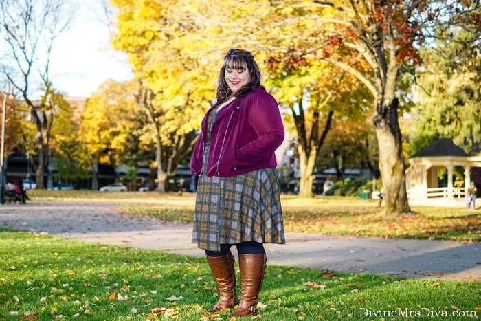 Torrid Outlander Collection Review: Tartan Hacci Wrap Dress 