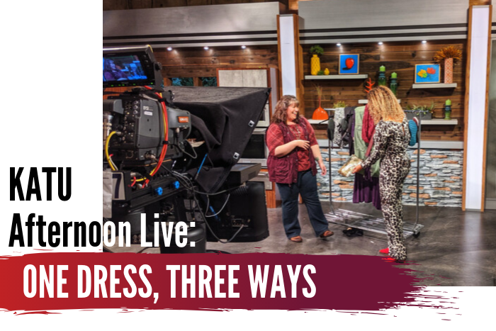 KATU Afternoon Live: One Dress Styled for Work, Dinner, & Weekend!