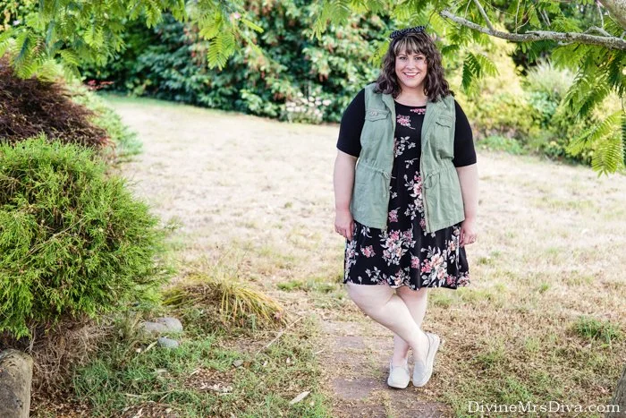 What I Wore: Peachy Floral Fun