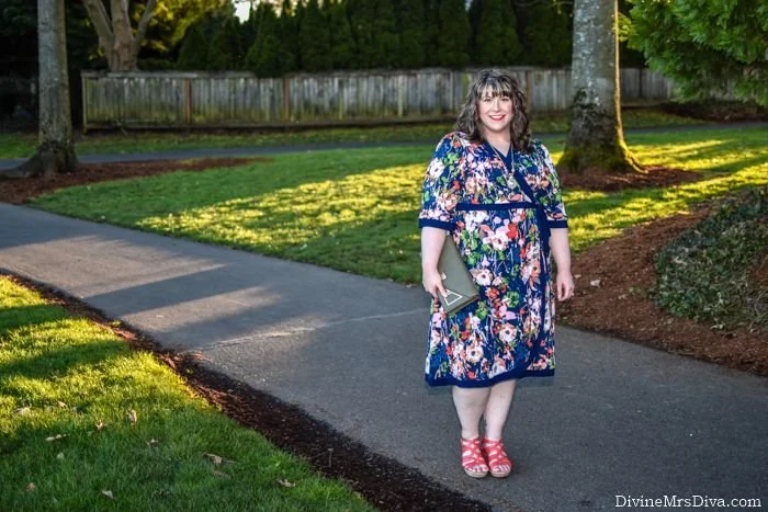 Reviewing Kiyonna's Weekend Wrap Dress