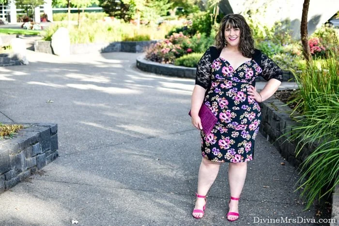 Reviewing Kiyonna's Stop and Stare Ruched Dress