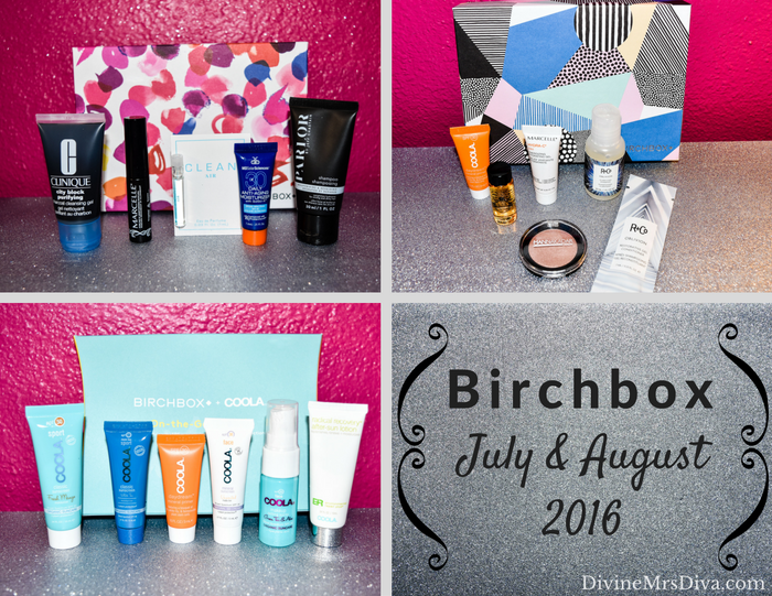 Birchbox - July and August 2016