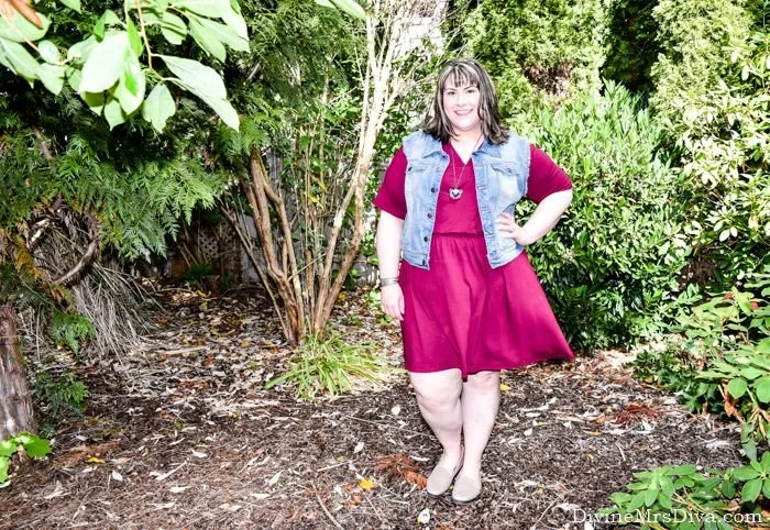 What I Wore: ASOS Curve Skater Dress Remix