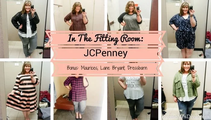 In The Fitting Room: JCPenney (Ashley Nell Tipton Boutique+ Collection) + Bonus Stops: Maurices, Lane Bryant, Dressbarn