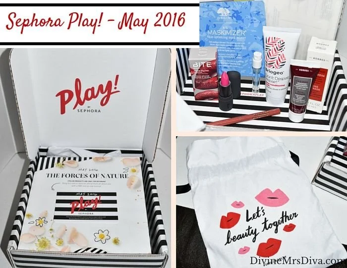 My First Sephora Play! Beauty Bag (May 2016)