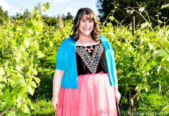 What I Wore: Reviewing Kiyonna's Twirling In Tulle Skirt