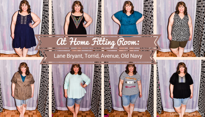 At Home Fitting Room: Lane Bryant, Torrid, Avenue, Old Navy