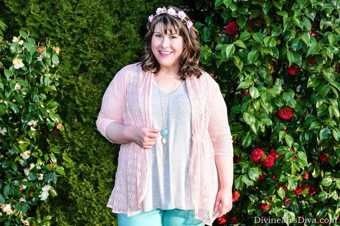 What I Wore: Pastels and Colored Denim
