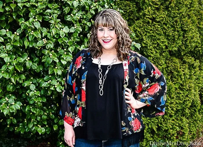 What I Wore: Denim and Roses