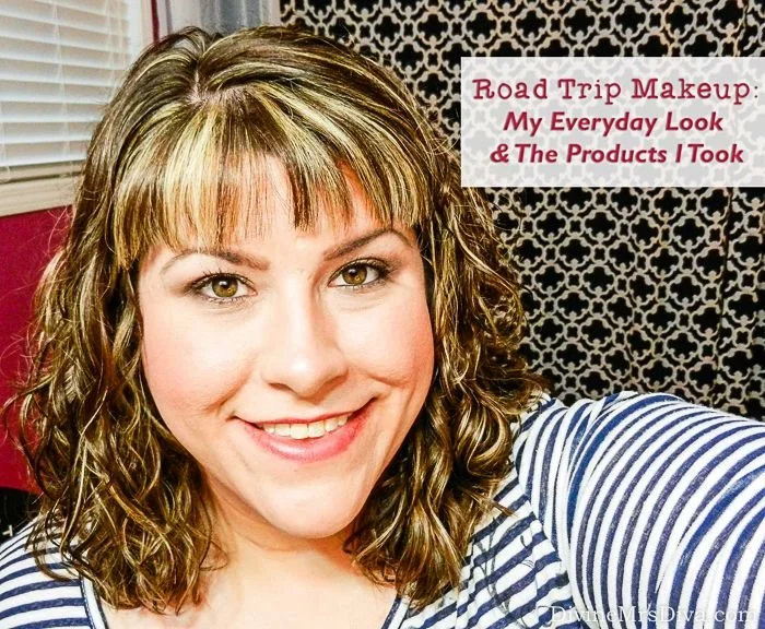 Road Trip Makeup: My Everyday Look & The Products I Took (w/ a video tutorial!)