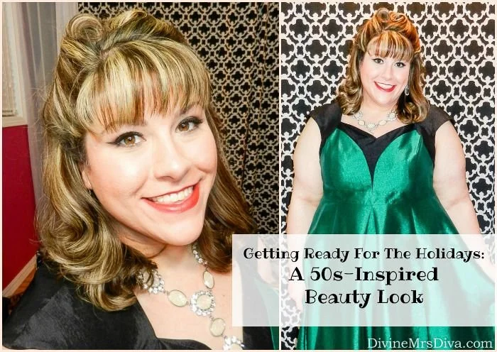 Getting Ready For The Holidays: A 50s-Inspired Beauty Look