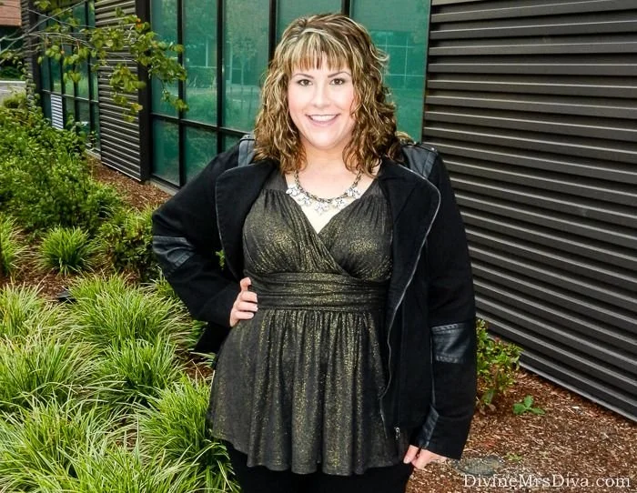 What I Wore: City Chic Spliced Jacket Review
