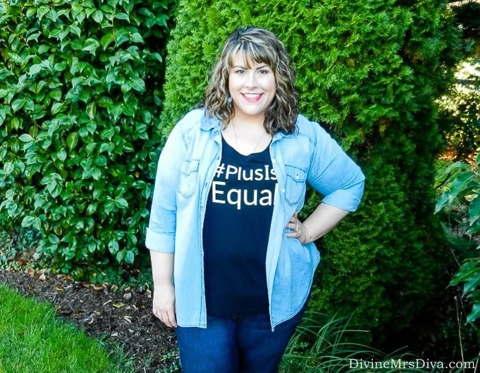 What I Wore: Positively Plus and Denim on Denim